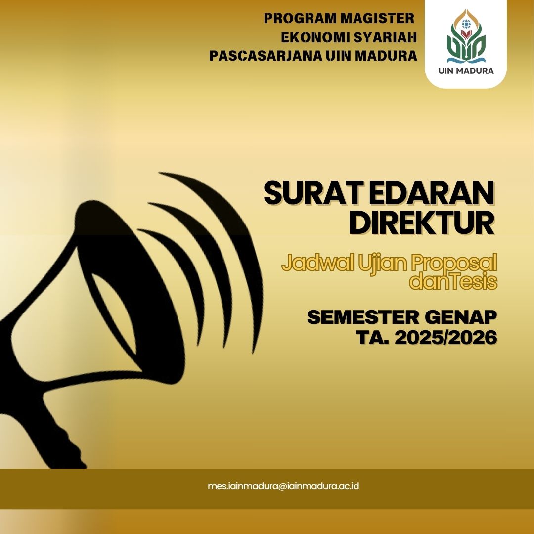 Jadwal Pendaftaran dan Pelaksanaan Ujian Proposal Tesis dan Tesis Program Magister Semester Genap Tahun Akademik 2025_2026