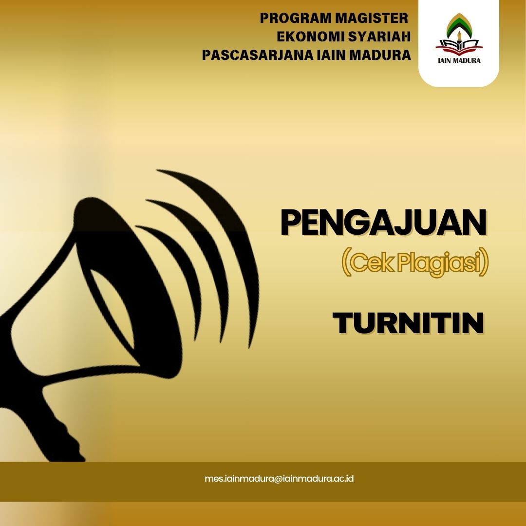 Surat Edaran Pengajuan Cek Plagiasi (TURNITIN)