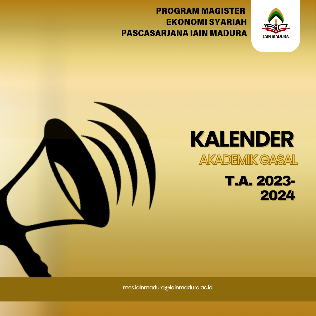 KALENDER AKADEMIK GASAL T.A. 2023-2024